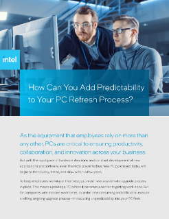 Add Predictability to Your PC Refresh Process