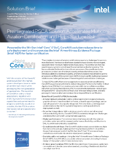 CoreAVI Pre-integrated Solution Accelerates Multi-core Aviation Certification and Helps Reduce Risk
