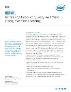 Machine Learning Increases Quality and Yield