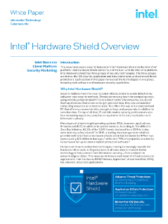 Intel® Hardware Shield Overview