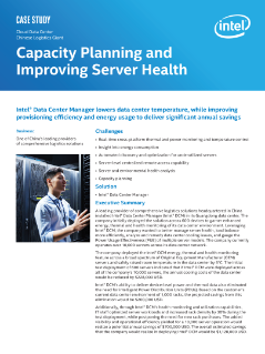 Capacity Planning and Improving Server Health